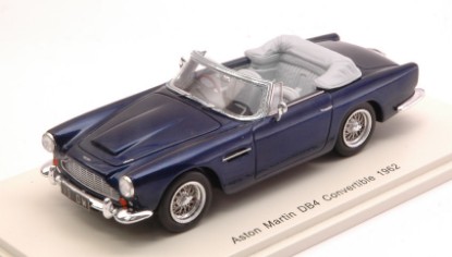 Immagine di ASTON MARTIN DB4 CONVERTIBLE 1962 BLUE 1:43