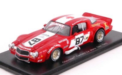 Immagine di CHEVROLET CAMARO N.87 LM TEST 1980 CARTER-EDWARDS-VALENTINE 1:43