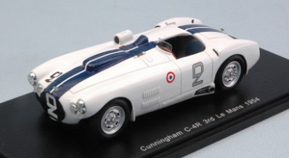 Immagine di CUNNINGHAM C4-R N.2 3rd LM 1954 W.SPEAR-S.JOHNSTON 1:43
