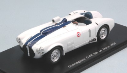 Immagine di CUNNINGHAM C4-R N.1 5th LM 1954 B.CUNNINGHAM-J.GORDON BENETT 1:43