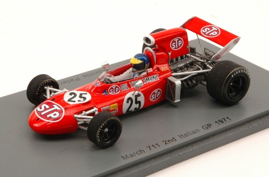 Immagine di MARCH 711 R.PETERSON 1971 N.25 2nd ITALIAN GP 1:43