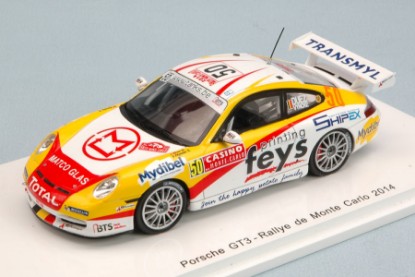 Immagine di PORSCHE 996 GT3 N.50 RETIRED MONTE CARLO RALLY 2014 M.DUEZ-S.VYNCKE 1:43