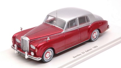 Immagine di BENTLEY CONTINENTAL S3 1962 PRUNE METALLIC W/SILVER ROOF 1:43