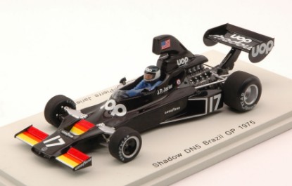 Immagine di SHADOW DN5 J.P.JARIER 1975 N.17 RETIRED BRAZIL GP 1:43