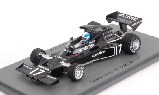 Immagine di SHADOW DN5 B R.ZORZI 1977 6th BRAZILIAN GP 1:43