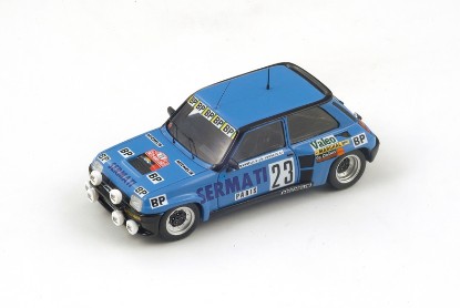 Immagine di RENAULT R5 TURBO N.23 6th MONTE CARLO RALLY 1982 SNOBECK-EMANUELLI 1:43