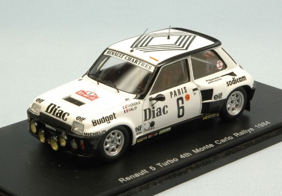 Immagine di RENAULT 5 TURBO N.6 4th MONTE CARLO 1984 J.L.THERIER-M.VIAL 1:43