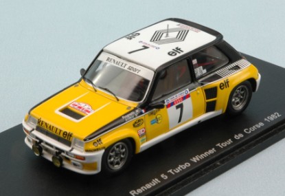 Immagine di RENAULT 5 TURBO N.7 WINNER TOUR DE CORSE 1982 J.RAGNOTTI-J.M.ANDRIE 1:43