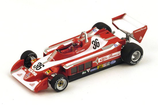 Immagine di ALFA ROMEO 177 V.BRAMBILLA 1979 N.36 12th ITALY GP 1:43