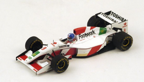 Immagine di FOOTWORK FA14 D.WARWICK 1993 N.9 10th AUSTRALIAN GP 1:43