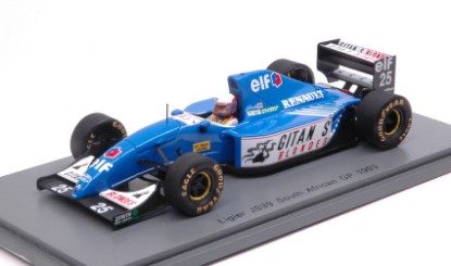 Immagine di LIGIER JS39 M.BRUNDLE 1993 N.25 RETIRED SOUTH AFRICAN GP 1:43