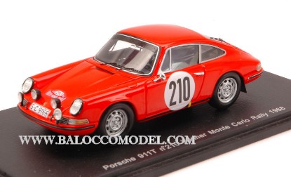 Immagine di PORSCHE 911T N.210 WINNER MONTE CARLO RALLY 1968 ELFORD-STONE 1:43