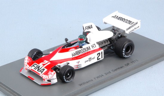 Immagine di WILLIAMS FW04 J.LAFFITE 1975 N.21 2nd GERMAN GP 1:43