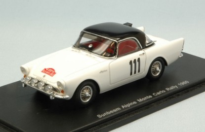 Immagine di SUNBEAM ALPINE N.111 CLASS WINNER MONTE CARLO 1960 R.BACKLUND-FALK 1:43