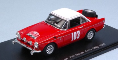 Immagine di SUNBEAM N.103 5th MONTE CARLO 1965 A.COWAN-R.TURVEY 1:43