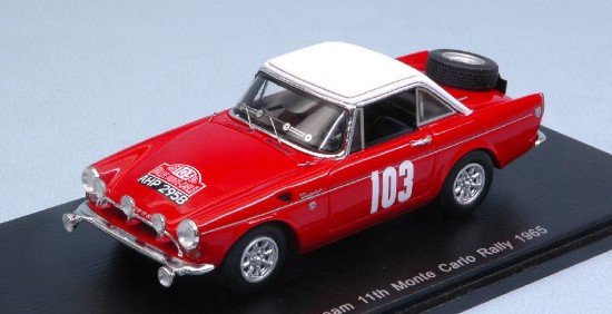 Immagine di SUNBEAM N.103 5th MONTE CARLO 1965 A.COWAN-R.TURVEY 1:43