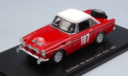 Immagine di SUNBEAM N.107 11th MONTE CARLO 1965 P.TURVEY-A.COWAN 1:43