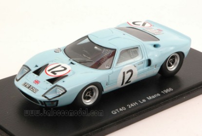 Immagine di FORD GT40 N.12 DNF LM 1966 I.IRELAND-J.RINDT 1:43