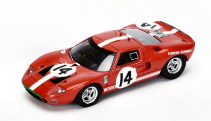 Immagine di FORD GT40 N.14 ACCIDENT LM 1966 P.SUTCLIFFE-D.SPOERRY 1:43
