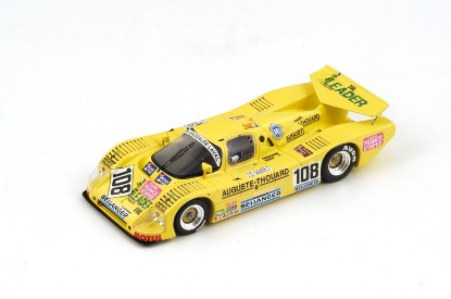 Immagine di SAUBER C 6 N.108 13th LM 1987 HERVALET-J-F YVON-BOURJADE 1:43