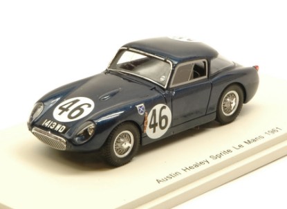 Immagine di AUSTIN HEALEY SPRITE N.46 ACCIDENT LM 1961 N.SANDERSON-B.McKAY 1:43
