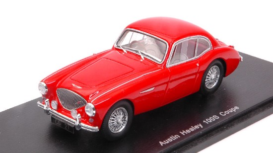 Immagine di AUSTIN HEALEY 100S COUPE  1955 RED 1:43