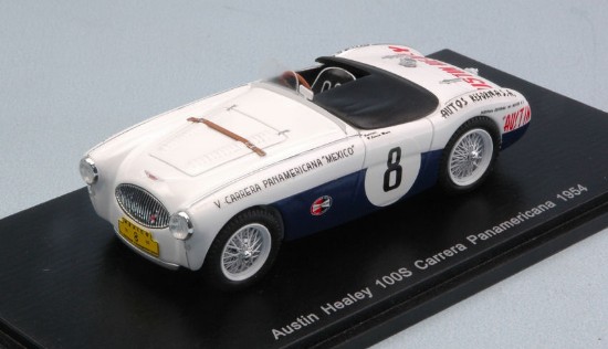 Immagine di AUSTIN HEALEY 100S N.8 ACCIDENT CARRERA PANAMERIC.1954 C.SHELBY-R.MOORE