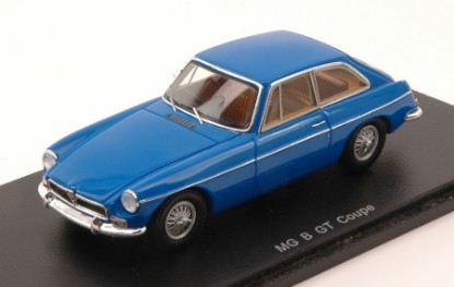 Immagine di MG B GT COUPE  1967 BLUE 1:43