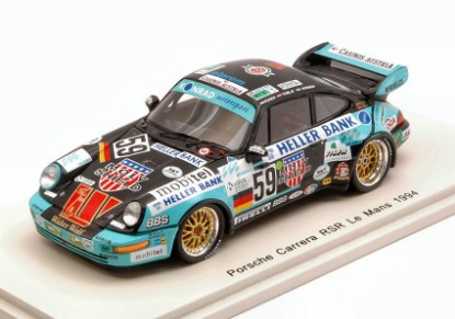 Immagine di PORSCHE CARRERA RSR N.59 10th LM 1994 M.TOMLJE-P.HUISMAN-C.EUSER 1:43