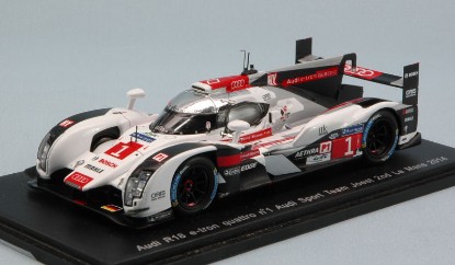 Immagine di AUDI R18 N.1 2nd LM 2014 DI GRASSI-GENE -KRISTENSEN 1:43