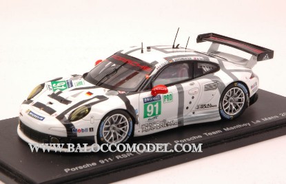 Immagine di PORSCHE 911 RSR (991) N.91 36th LM 2014 PILET-BERGMEISTER-TANDY 1:43