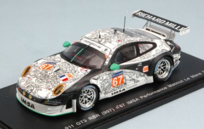 Immagine di PORSCHE 911 GT3 RSR (997) N.67 34th LM 2014 MARIS-MERLIN-HELARY 1:43