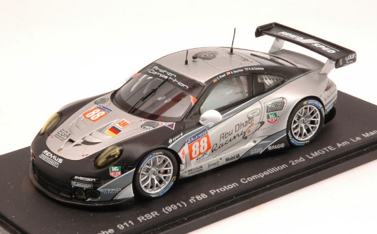 Immagine di PORSCHE 911 RSR N.88 21th (2nd LMGTE AM) LM 2014 RIED-BACHLER-QUBAISI
