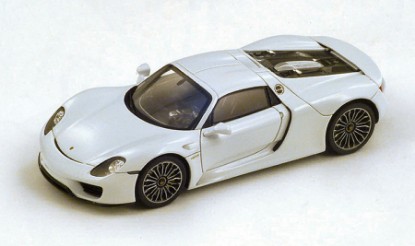 Immagine di PORSCHE 918 SPYDER 2014 WHITE 1:43