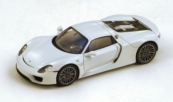 Immagine di PORSCHE 918 SPYDER 2014 WHITE 1:43