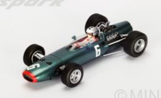 Immagine di BRM P261 P.COURAGE 1967 N.6 RETIRED MONACO GP 1:43