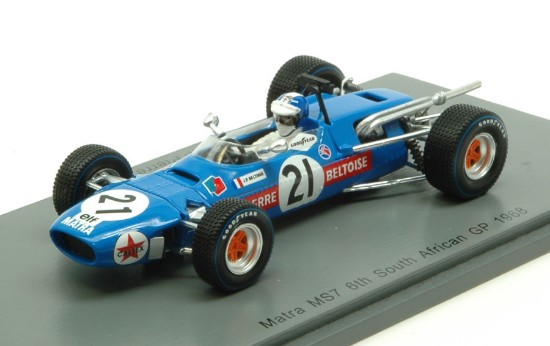 Immagine di MATRA MS7 J.P.BELTOISE 1968 N.21 S.AFRICAN GP 1:43