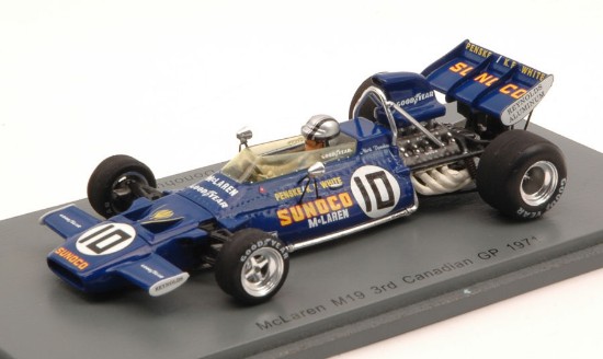 Immagine di MC LAREN M19 M.DONOHUE 1971 N.10 3rd CANADIAN GP 1:43