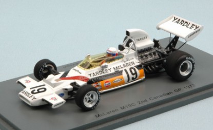 Immagine di MC LAREN M19C P.REVSON 1971 N.19 2nd CANADIAN GP 1:43