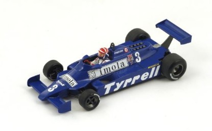 Immagine di TYRRELL 010 E.CHEEVER 1981 N.3 5th MONACO GP 1:43