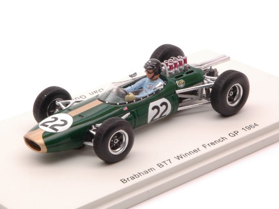 Immagine di BRABHAM BT7 D.GURNEY 1964 N.22 WINNER FRANCE GP 1:43