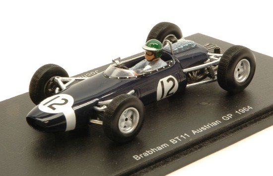 Immagine di BRABHAM BT11 J.RINDT 1964 N.12 RETIRED AUSTRIAN GP 1:43






