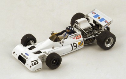 Immagine di BRABHAM BT33 G.HILL 1972 N.19 6th SOUTH AFRICAN GP 1:43