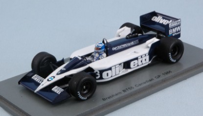 Immagine di BRABHAM BT55 D.WARWICK 1986 N.8 DNF CANADIAN GP 1:43
