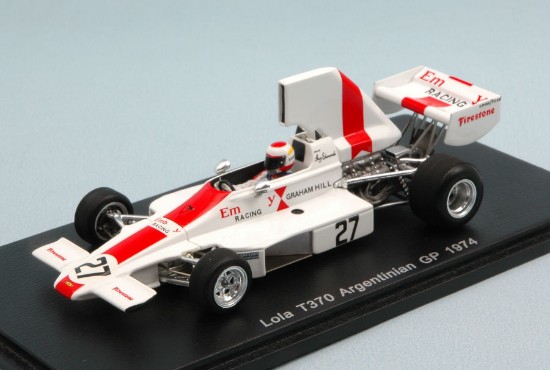 Immagine di LOLA T370 G.EDWARDS 1974 N.27 11th ARGENTINIAN GP 1:43
