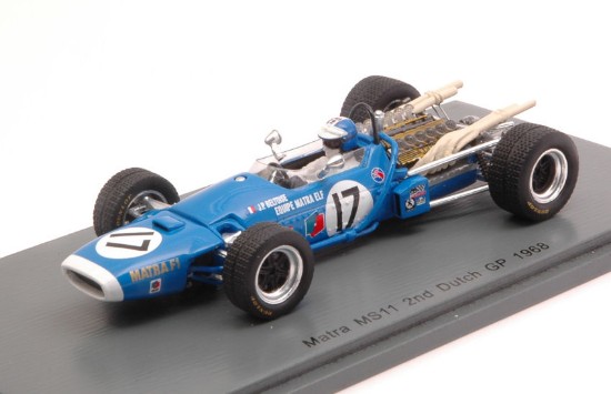 Immagine di MATRA MS11 JEAN-PIERRE BELTOISE 1968 N.17 2nd DUTCH GP 1:43