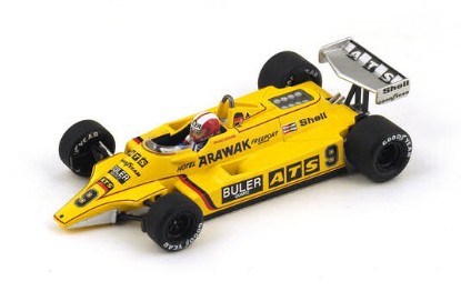 Immagine di ATS D4 M.SURER 1980 N.9 RETIRED FRENCH GP 1:43