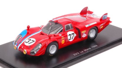Immagine di ALFA ROMEO T33/2 N.37 DNF LM 1968 T.PILETTE-R.SLOTEMAKER 1:43