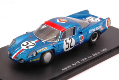 Immagine di ALPINE A210 N.52 10th LM 1968 J.L.THERIER-B.TRAMONT 1:43