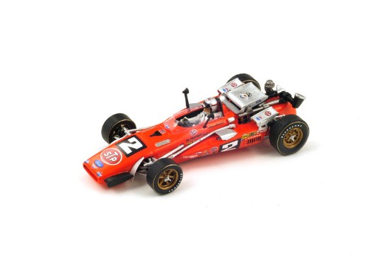 Immagine di BRAWNER-HAWK N.2 WINNER INDY 500 1969 M.ANDRETTI 1:43